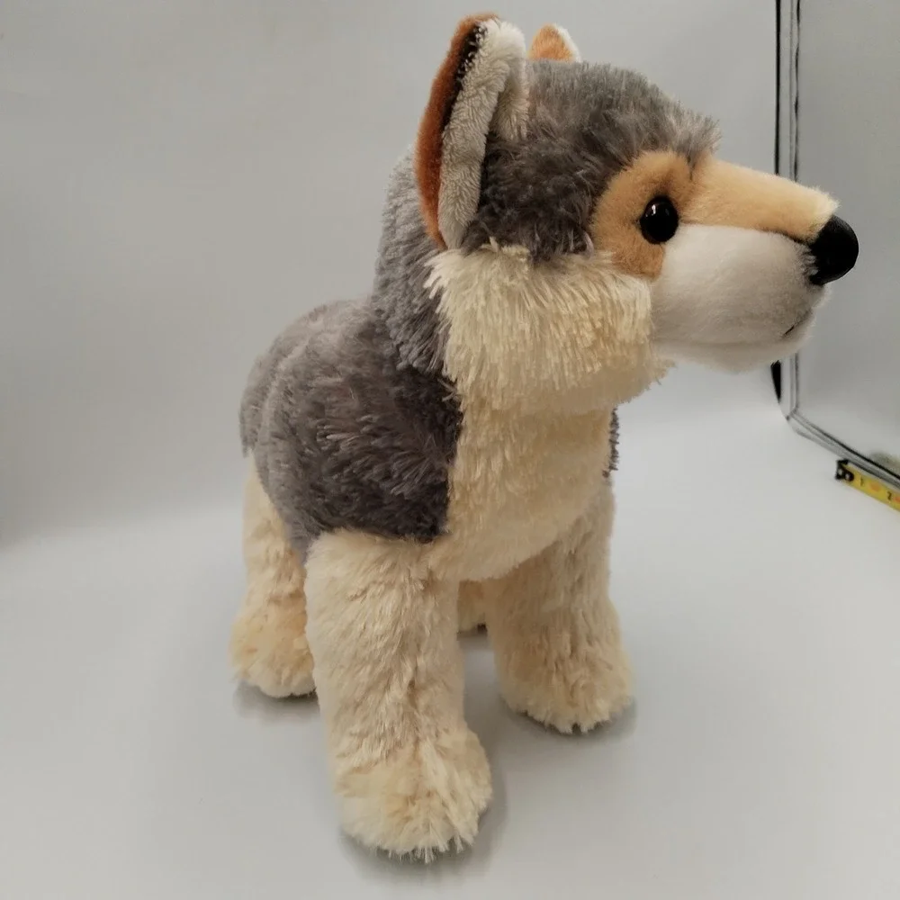 Aurora wolf plush